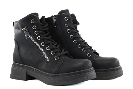 Marka Sesi SL906 Siyah Zümrüt Kadın Bot