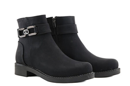 Marka Sesi SG070 Siyah Zümrüt Kadın Bot