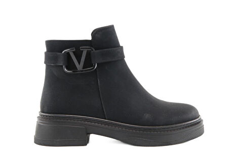 Marka Sesi MR410 Siyah Zümrüt Kadın Bot