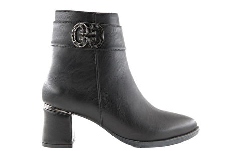 Marka Sesi HK015 Siyah Kadın Bot