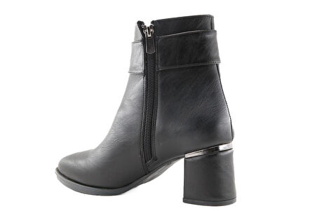 Marka Sesi HK015 Siyah Kadın Bot