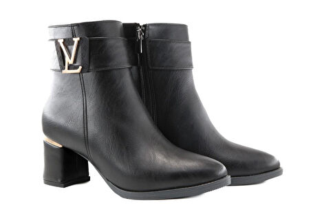 Marka Sesi HK020 Siyah Kadın Bot