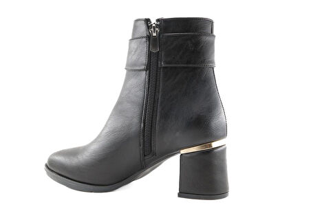 Marka Sesi HK020 Siyah Kadın Bot