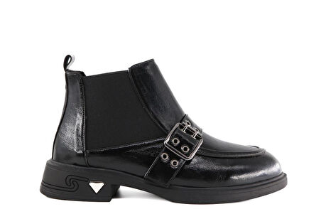 Feles 088-5016 Siyah Rugan Kadın Bot