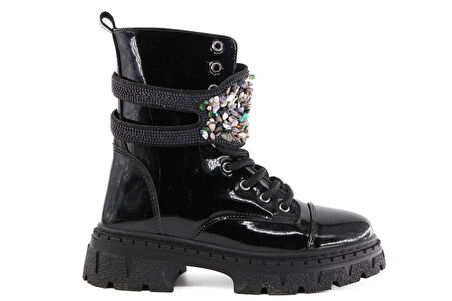 Bücür Ortopedi k103 Siyah Çocuk Bot