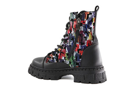 Bücür Ortopedi k110 Siyah Çocuk Bot