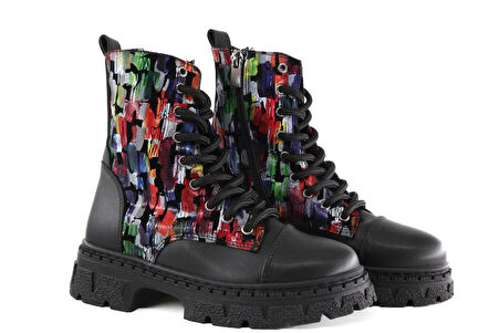 Bücür Ortopedi k110 Siyah Çocuk Bot