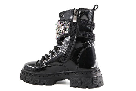 Bücür Ortopedi k103 Siyah Çocuk Bot