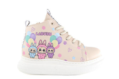 Bücür Ortopedi k04 Labubu Ten Rengi Çocuk Bot