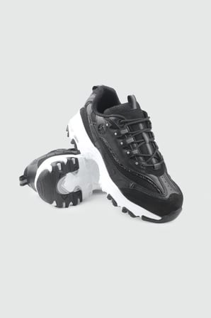 Marka Sesi 387 Siyah-Beyaz Kadın Sneakers