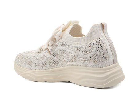 Ewoll 261-2061 Bej Kadın Sneakers