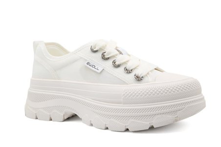 Ewoll 261-2012 Beyaz Kadın Sneakers