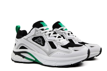 Kappa 1017 Siyah-Beyaz Unisex Sneakers