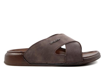 Pierre Cardin pc-7412 Kahve Erkek Terlik