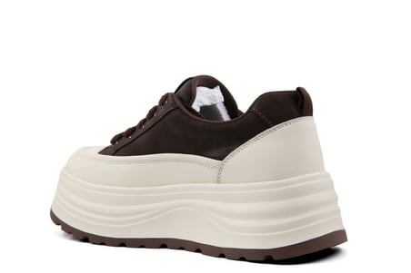 Ewoll 262-1102 Kahve Kadın Sneakers