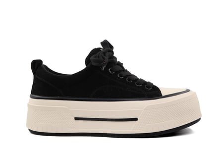 Ewoll 262-1109 Siyah Kadın Sneakers