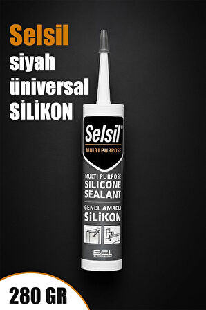 ⚙️SELSİL SİYAH UNIVERSAL SİLİKON