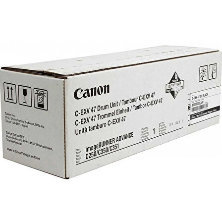 Canon C-EXV-47-8520B002 Siyah Orijinal Fotokopi Drum Ünitesi