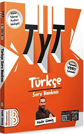 TYT Türkçe Tamamı Video Çözümlü Soru Bankası 2024 