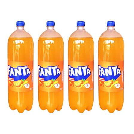 Fanta Portakal 2 lt 4 lü