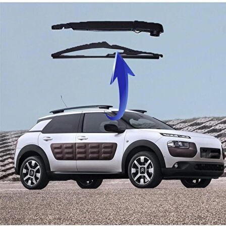 Citroen C4 Cactus Arka Silecek Kolu ve Süpürgesi 2014-2019