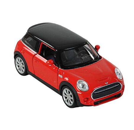 Oyuncak Metal Model Araba 1/36 Çek Bırak Kımızı Mini Cooper 