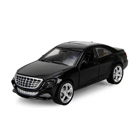 Oyuncak Metal Model Araba Açılır Kapı 1/36 Çek Bırak Siyah Bentley
