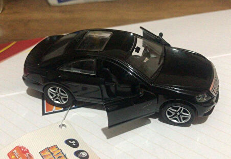 Oyuncak Metal Model Araba Açılır Kapı 1/36 Çek Bırak Siyah Bentley
