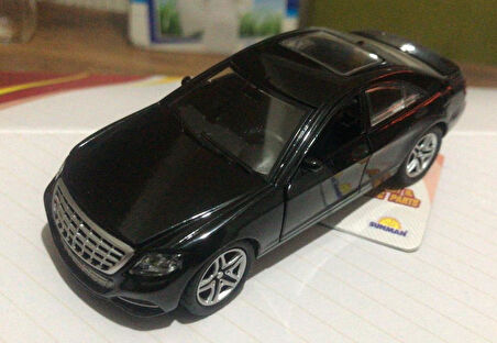 Oyuncak Metal Model Araba Açılır Kapı 1/36 Çek Bırak Siyah Bentley