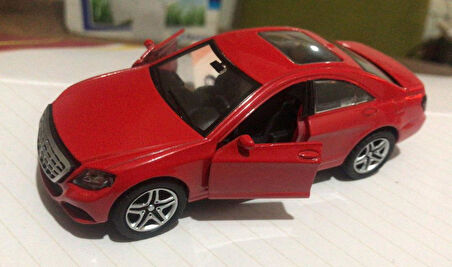 Oyuncak Metal Model Araba Açılır Kapı 1/36 Çek Bırak Kırmızı Bentley