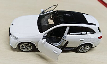 Oyuncak Metal Model Araba 1/36 Çek Bırak Mercedes Benz Glc 220 Beyaz