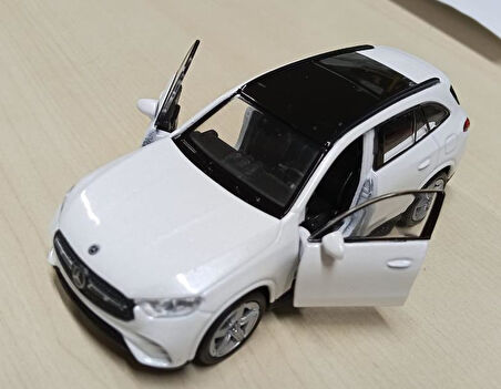 Oyuncak Metal Model Araba 1/36 Çek Bırak Mercedes Benz Glc 220 Beyaz