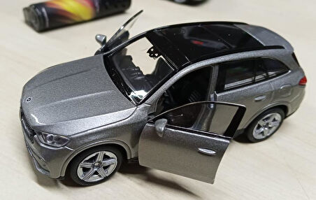 Oyuncak Metal Model Araba 1/36 Çek Bırak Mercedes Benz Glc 220 Gri