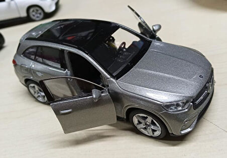 Oyuncak Metal Model Araba 1/36 Çek Bırak Mercedes Benz Glc 220 Gri