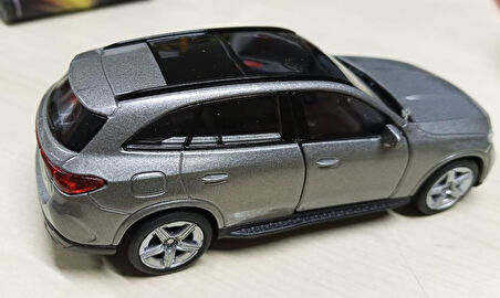 Oyuncak Metal Model Araba 1/36 Çek Bırak Mercedes Benz Glc 220 Gri
