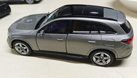 Oyuncak Metal Model Araba 1/36 Çek Bırak Mercedes Benz Glc 220 Gri