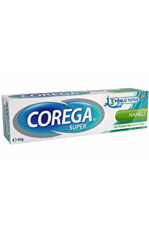 Super Protez Yapıştırıcı Naneli Krem
