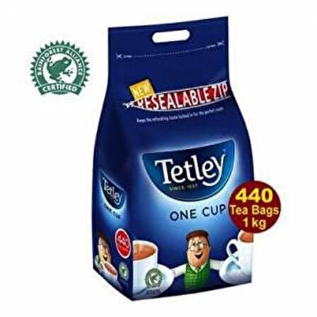 Tetley Organik Dökme Siyah Çay 1 kg 