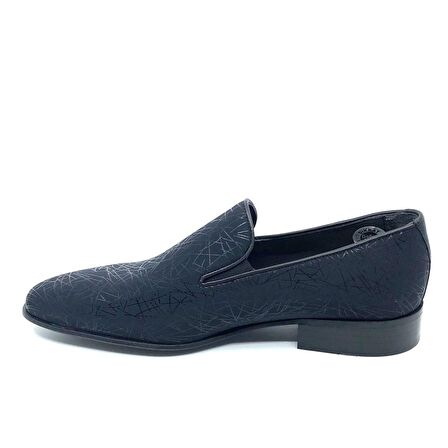 Fosco 8585 Siyah Saten Erkek Ayakkabı