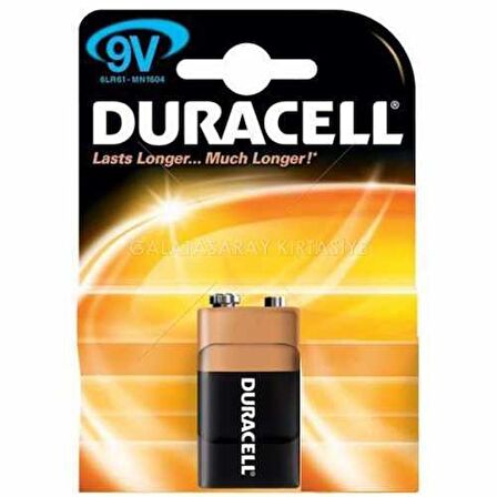 DURACELL 9 VOLT PİL