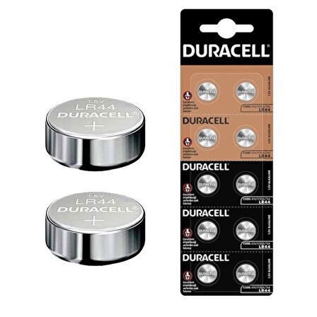 Duracell Özel LR44 Alkalin Düğme Pil 10'lu Paket