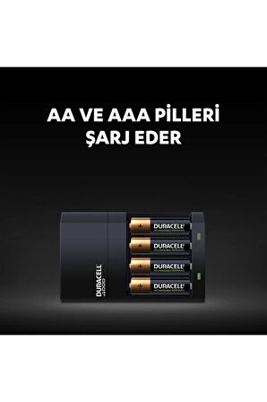 Cef-14 Hızlı Şarj Cihazı(2x1300aa+2x750aaa)+4x2500 Aa Şarjlı Kalem