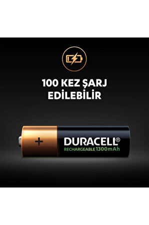 Şarj Edilebilir 2'li Aa 1300mah Ve L Şarj Edilebilir 2’li Aaa 750 Mah Piller