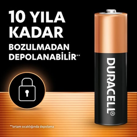 DURACELL BASIC AA Alkalin Kalem Pil (11'li Paket) – 1,5V