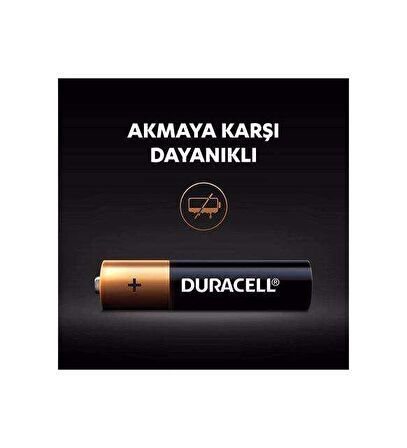 Duracell Alkalin Pil AAA 2'' li Paket