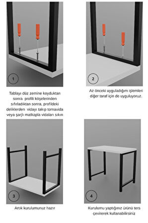 Steel Desing Mutfak Organizeri, Mikrodalga Dolabı , Tezgah Üstü Raflı Fırın Standı, Çay ,Kahve ,Baharatlık Standı