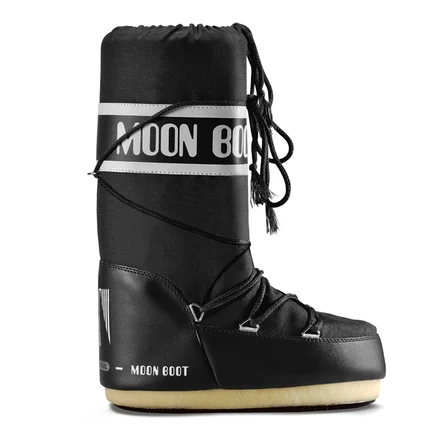 ICON NYLON W Kadın Bot (Kar) 80D1400440-N001 Moon Boot Nylon Black