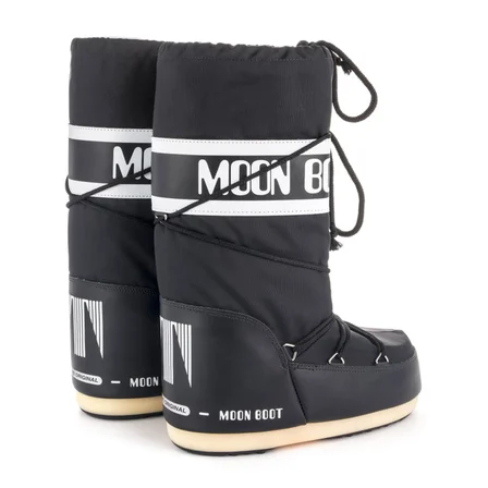 ICON NYLON W Kadın Bot (Kar) 80D1400440-N001 Moon Boot Nylon Black