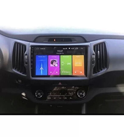 4GB RAM-64GB HAFIZA KİA SPORTAGE 2010-2015 MULTİMEDİA EKRAN