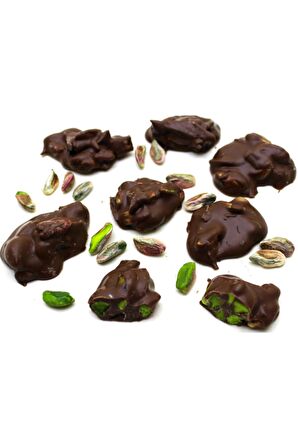 Dark Brown Sütlü Antep Fıstıklı Roş Çikolata 250 gr